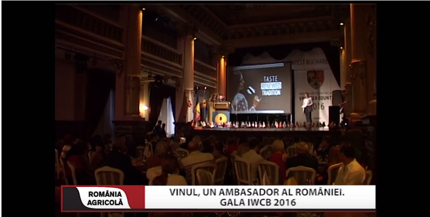 Vinul, un ambasador al Romaniei Gala IWCB 2016